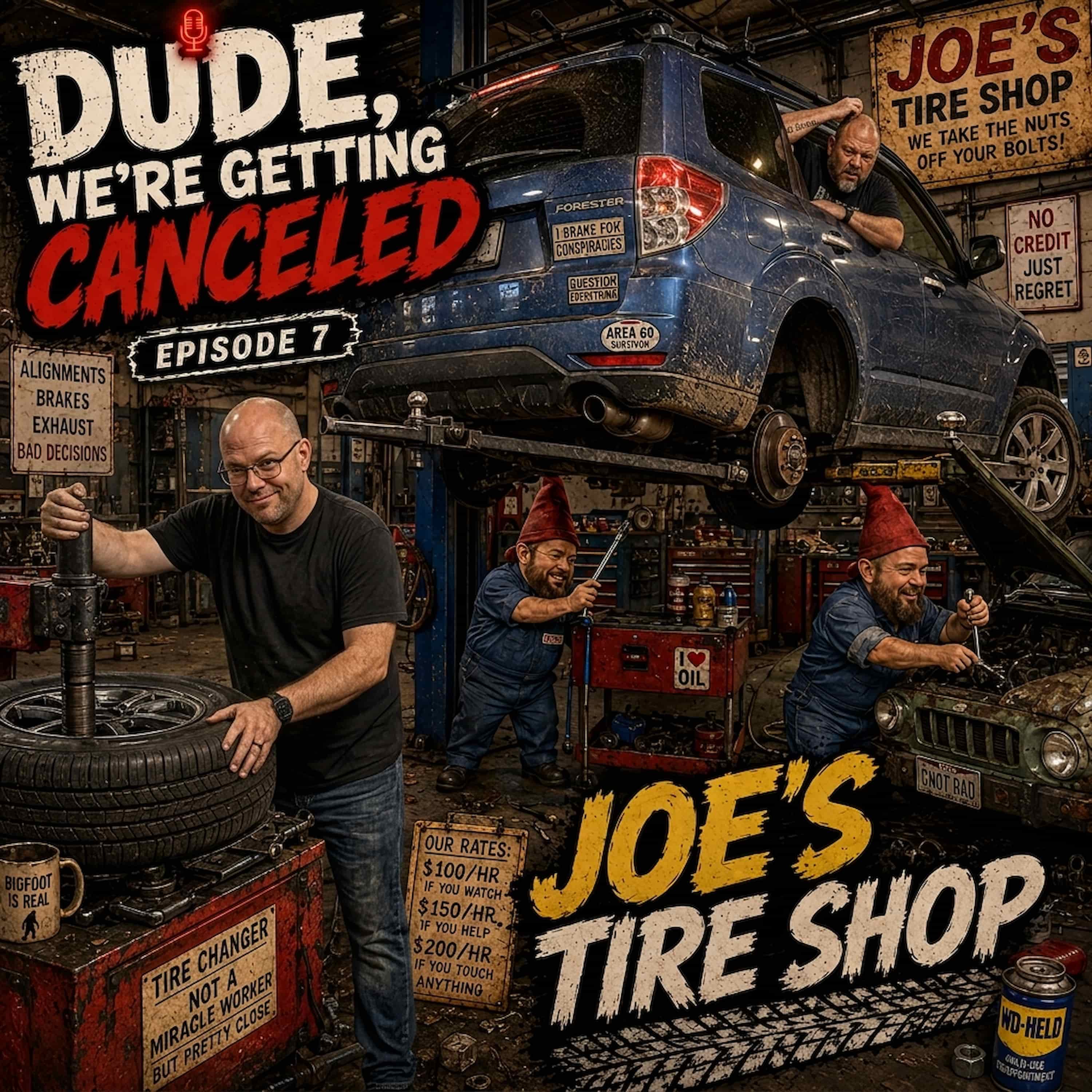 Joe's Tire Shop episode artwork