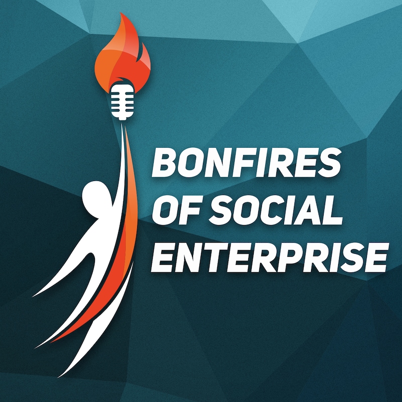 Artwork for podcast The Bonfires of Social Enterprise with Romy  of Gingras Global | Social Enterprise | Entrepreneurship in Detroit