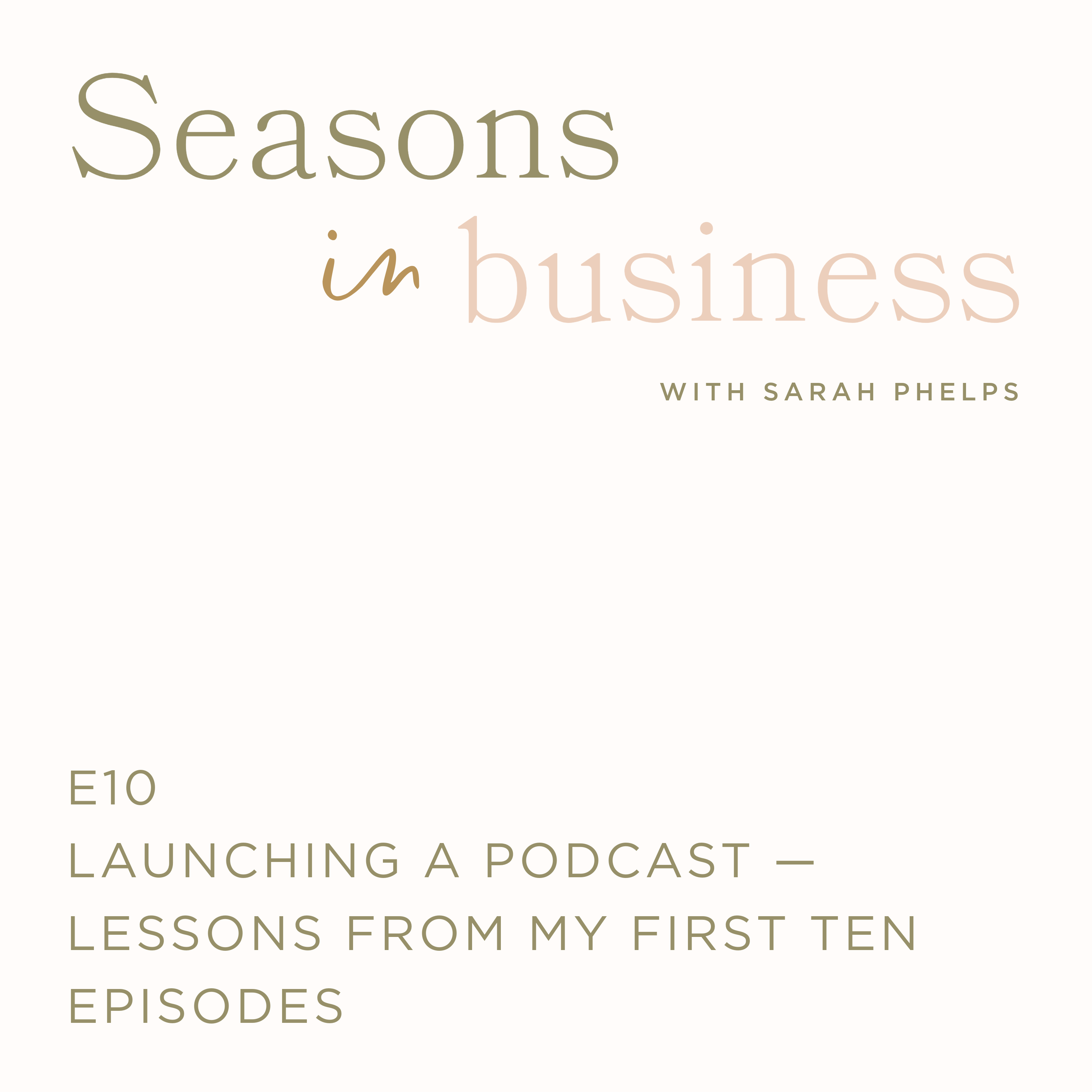 Seasons in Business