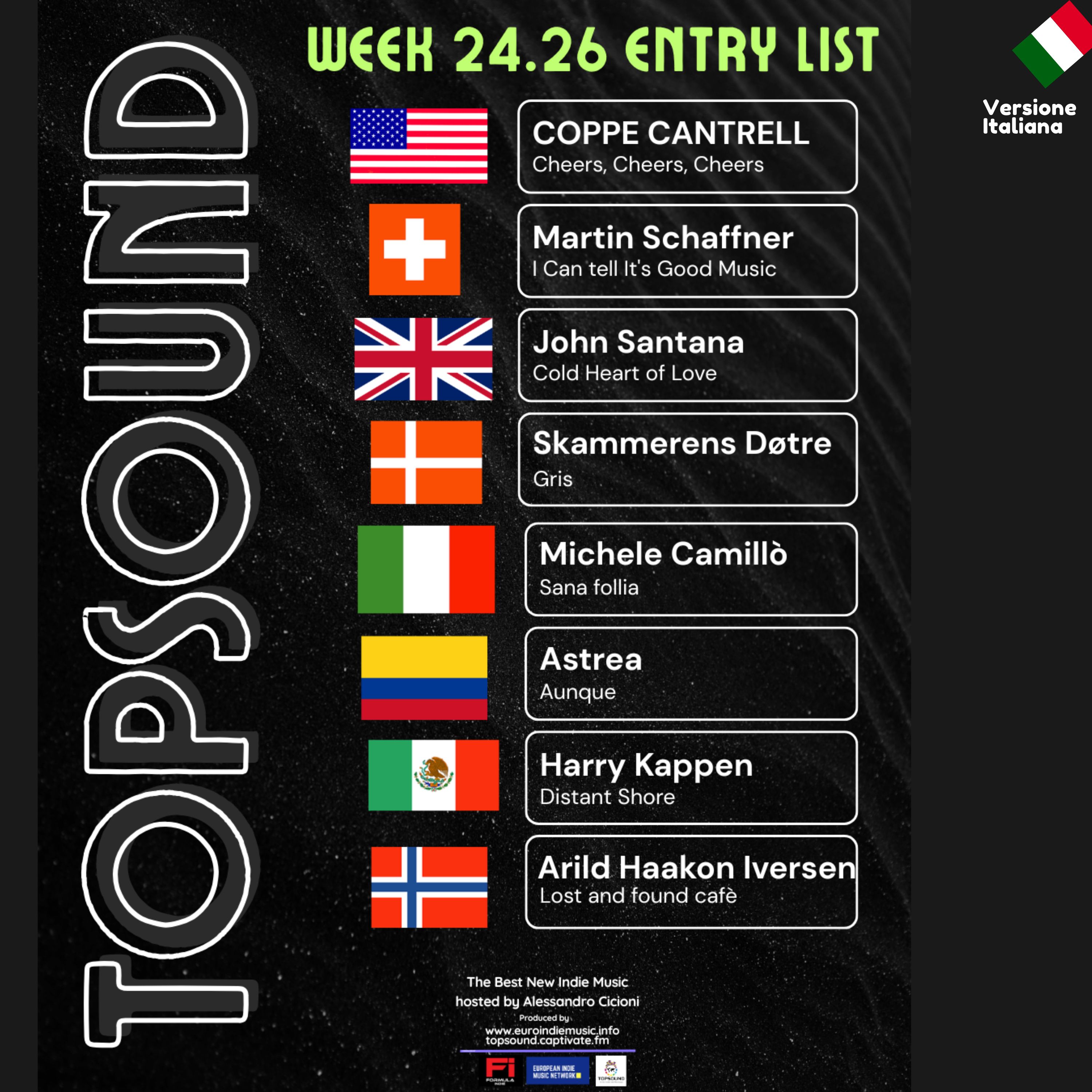 TOPSOUND WEEK 24.26 Versione italiana episode artwork