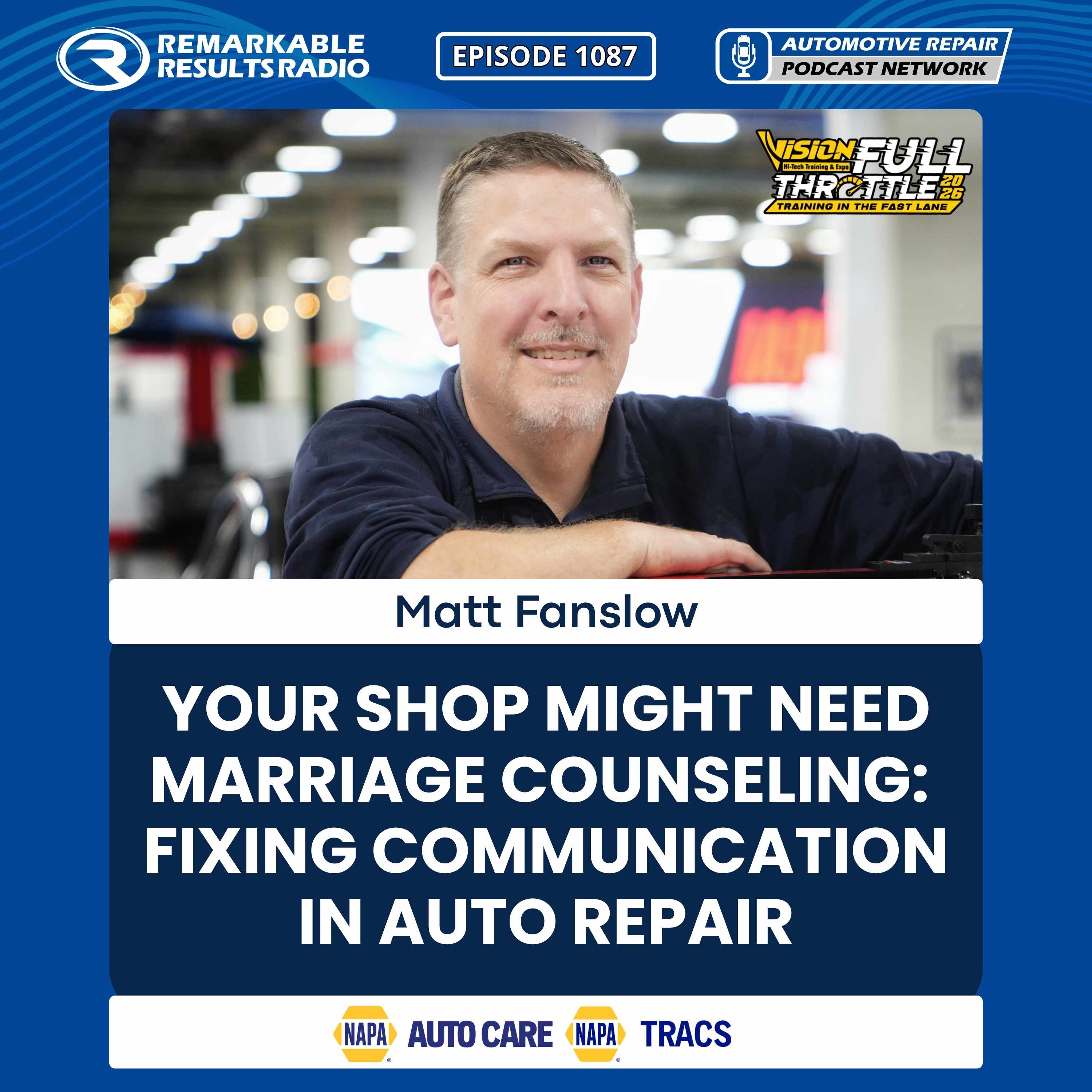 Your Shop Might Need Marriage Counseling: Fixing Communication in Auto Repair [RR 1087] - Remarkable Results Radio Podcast