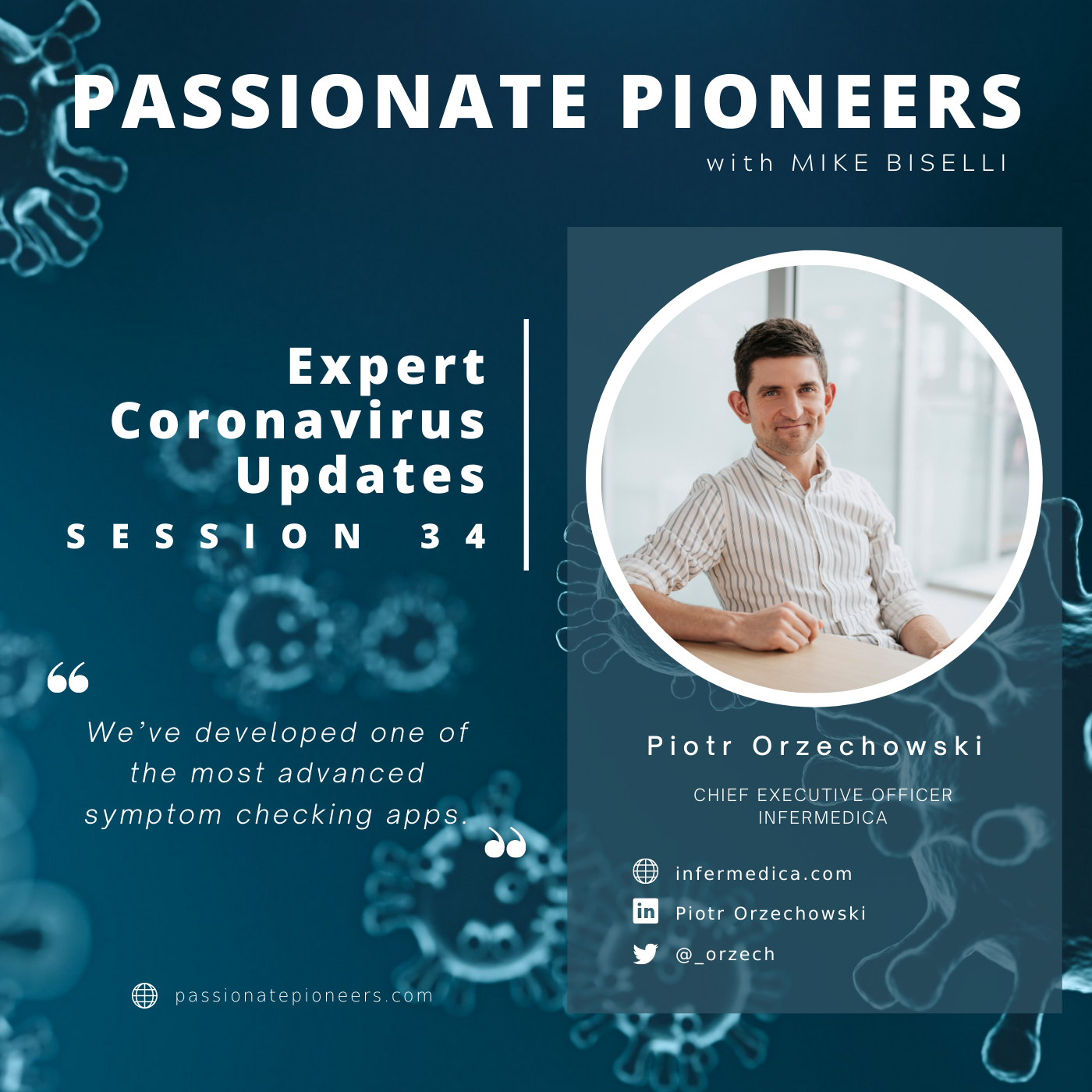 Expert Coronavirus Updates with Piotr Orzechowski | Session 34