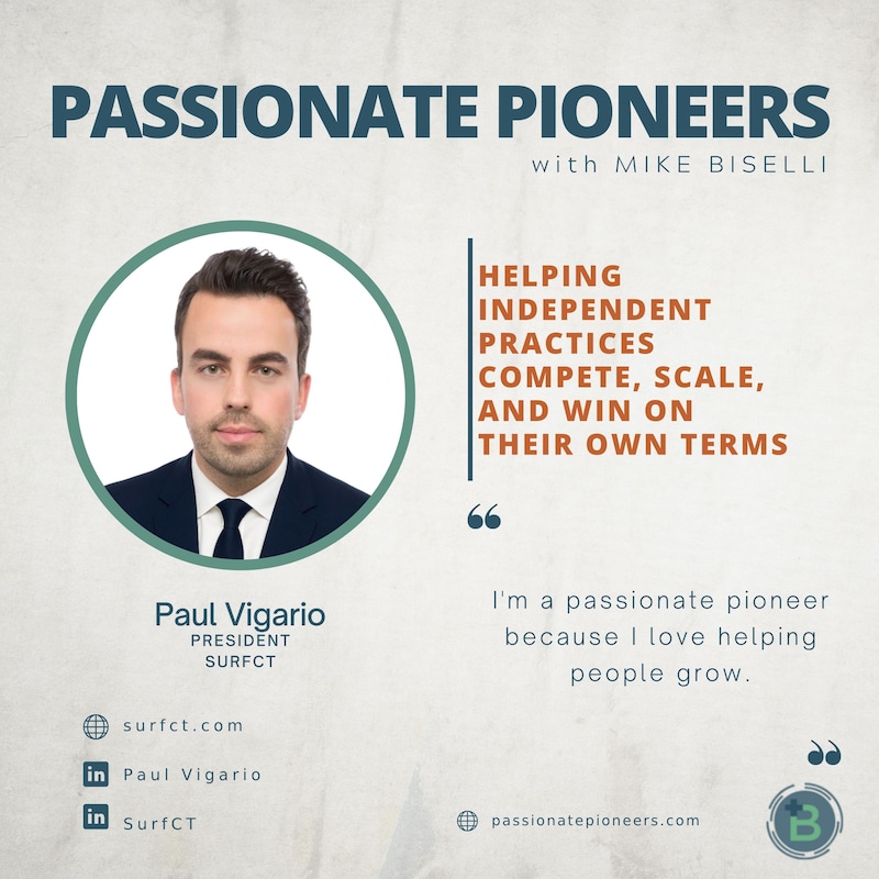 Artwork for podcast Passionate Pioneers with Mike Biselli