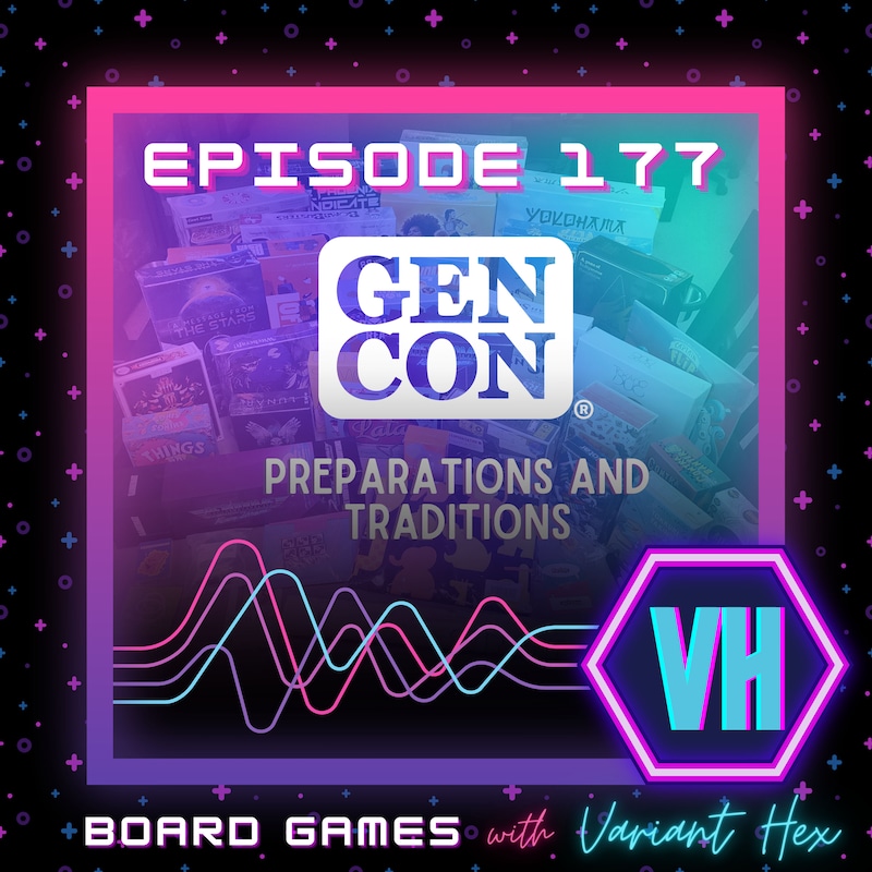 Artwork for podcast BOARD GAMES with Variant Hex