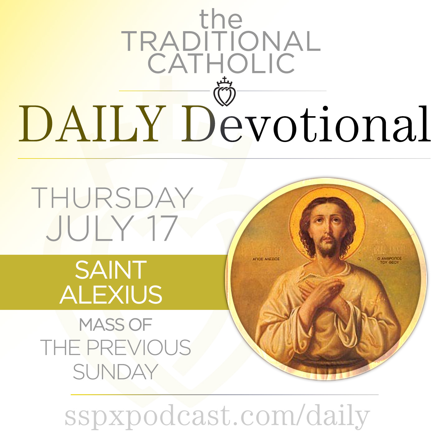 Traditional Catholic Daily Devotional