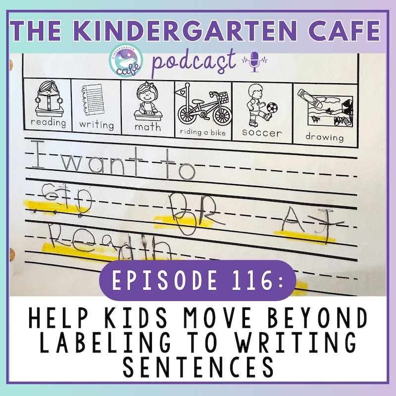 Artwork for podcast Kindergarten Cafe Podcast: Simple Tips for Teaching Kindergarten