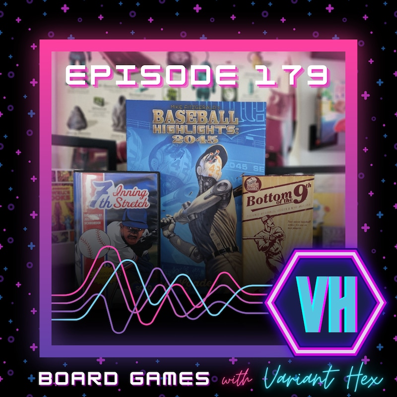 Artwork for podcast BOARD GAMES with Variant Hex