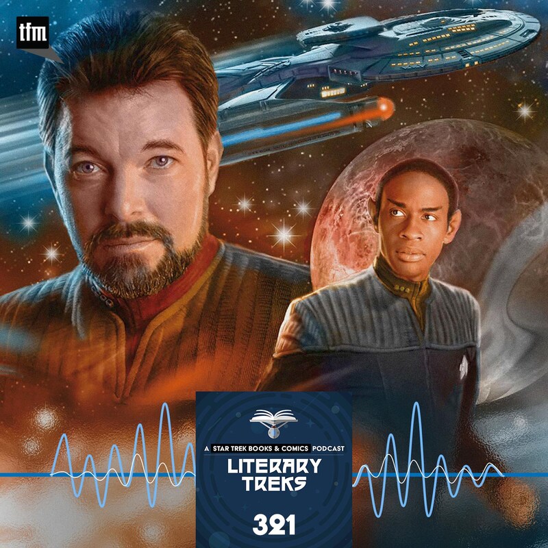 Artwork for podcast Literary Treks: A Star Trek Books and Comics Podcast
