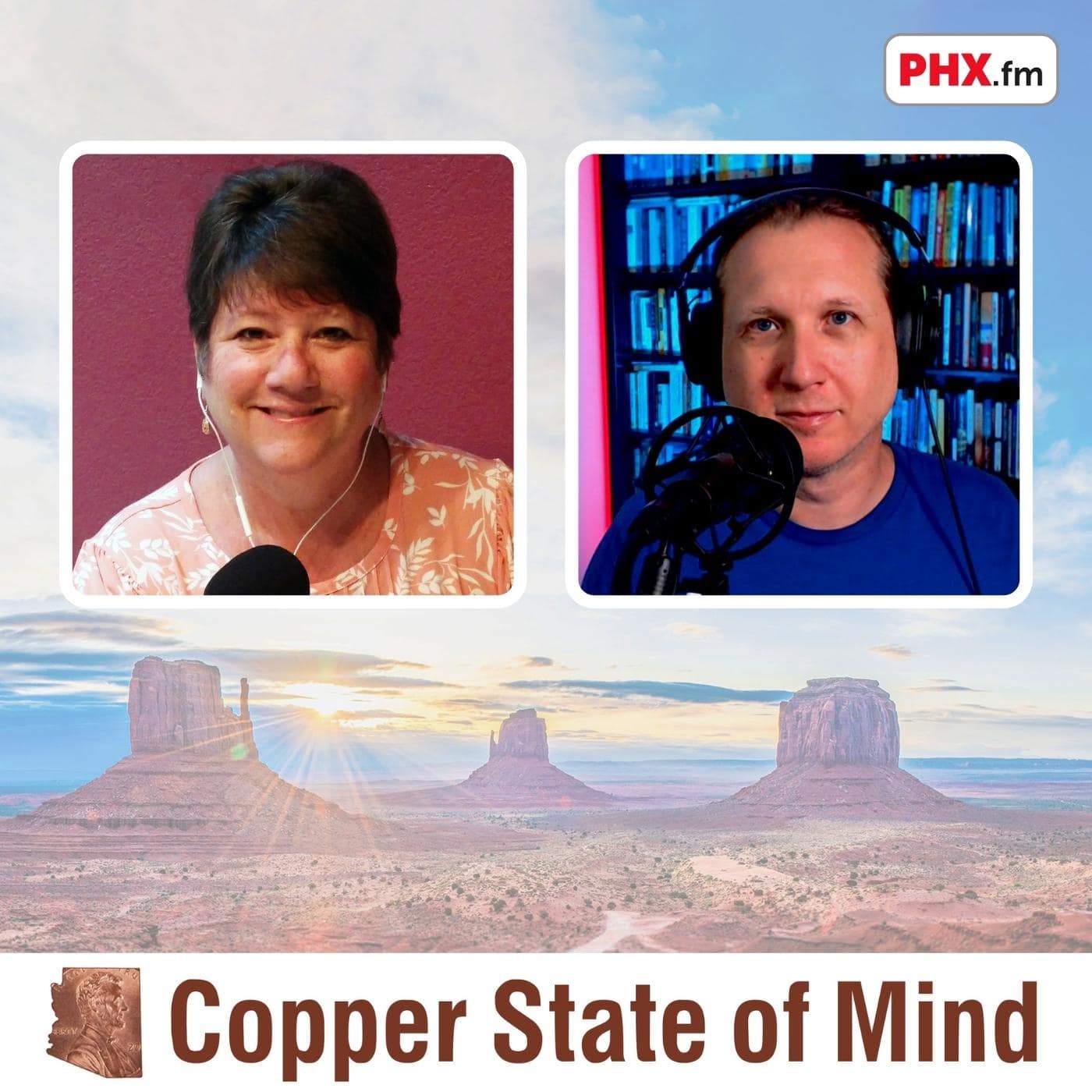 Artwork for podcast Copper State of Mind: public relations, media, and marketing in Arizona