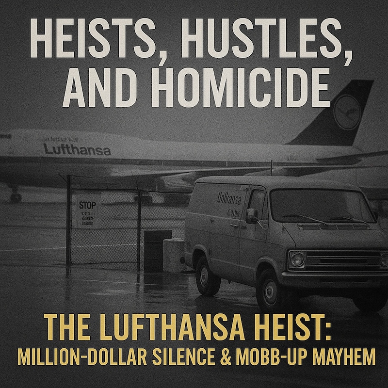 Artwork for podcast Heists, Hustles, and Homicide