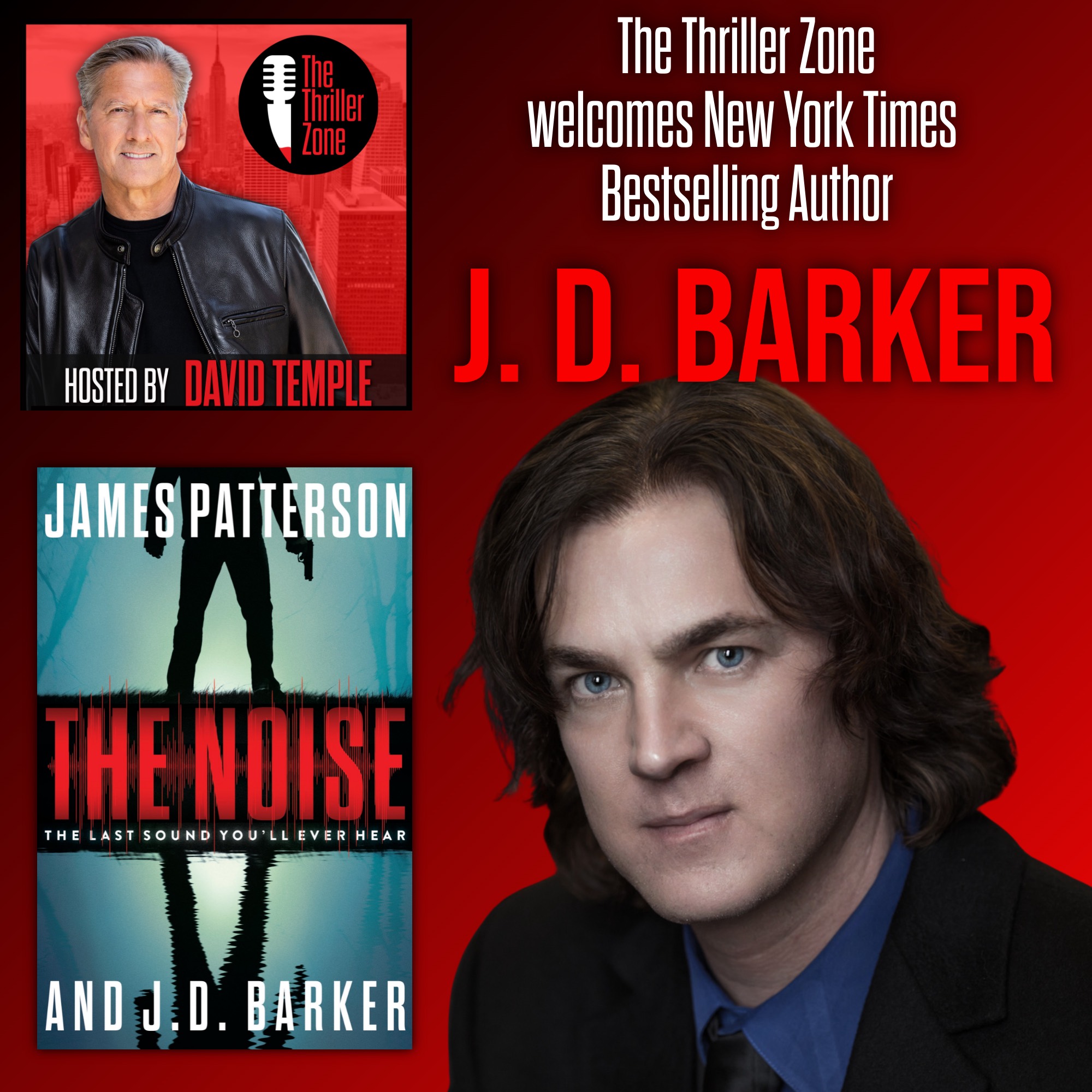 J. D. Barker, New York Times Bestselling Author Image