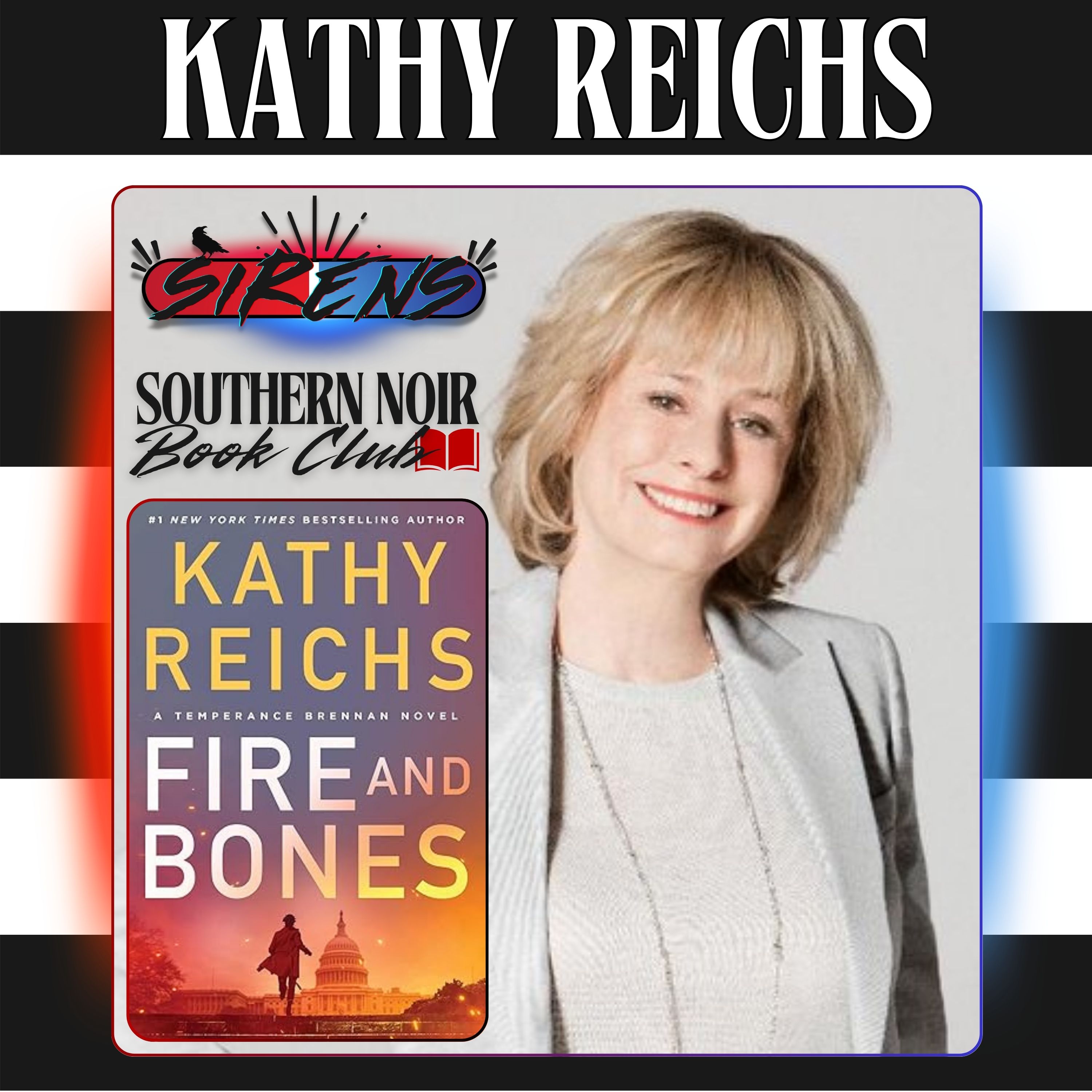 Southern Noir Book Club | Kathy Reichs - Fire and Bones