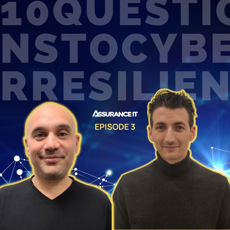 Artwork for podcast 10 Questions to Cyber Resilience