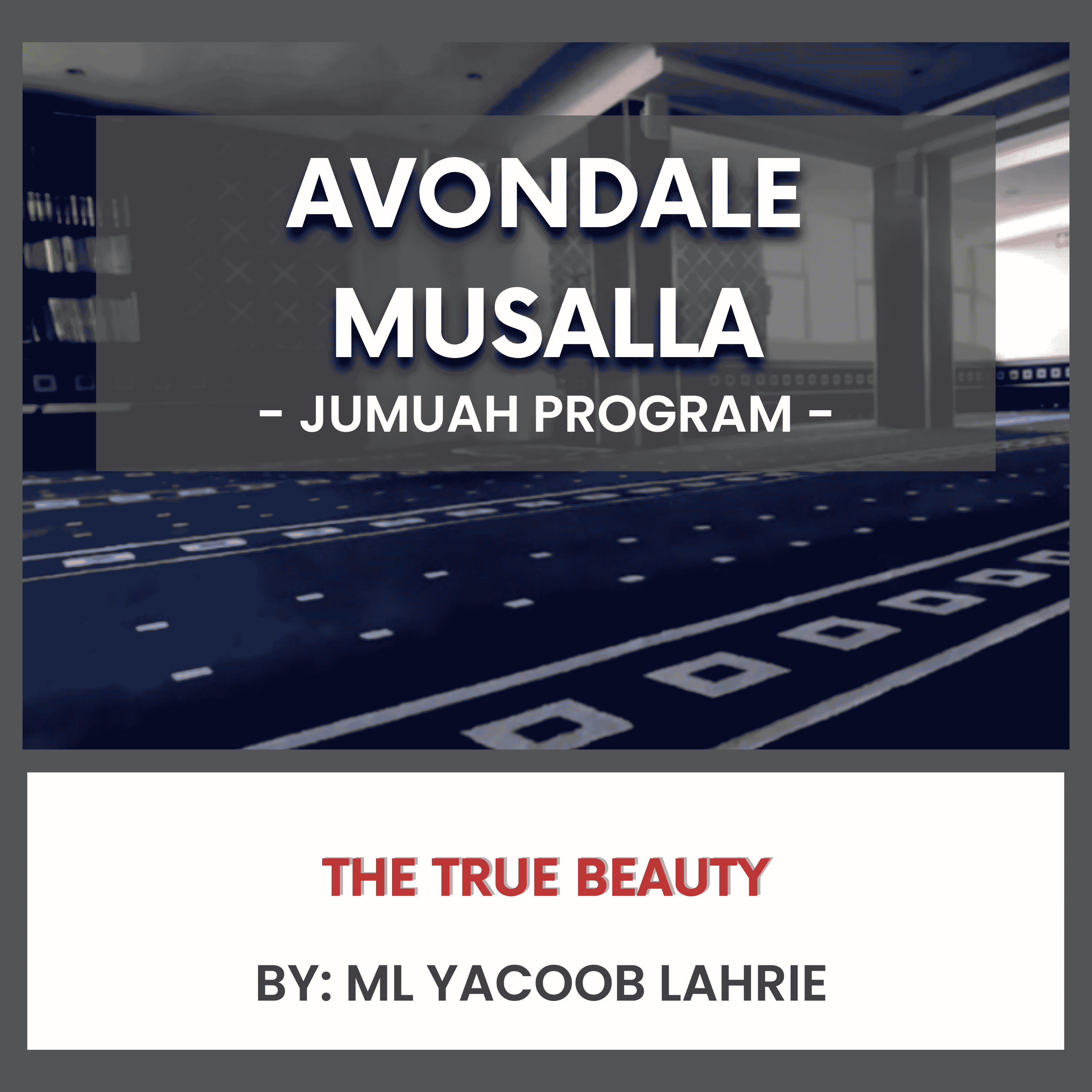 The True Beauty by ML Yacoob Lahrie episode artwork