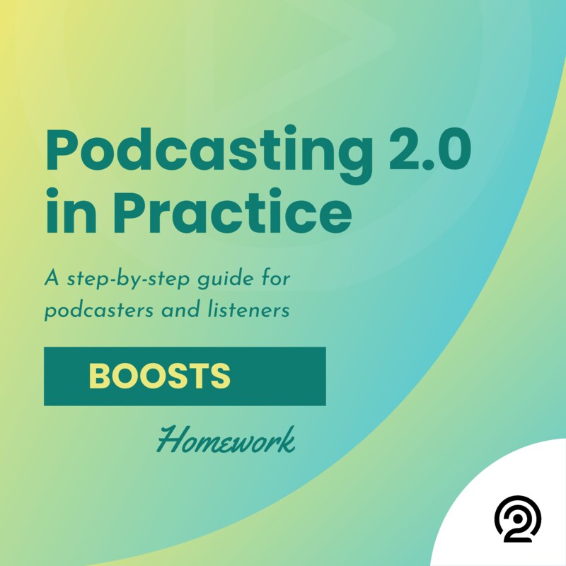 Artwork for podcast Podcasting 2.0 in Practice