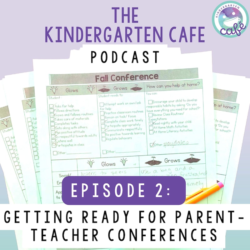 Artwork for podcast Kindergarten Cafe Podcast: Simple Tips for Teaching Kindergarten