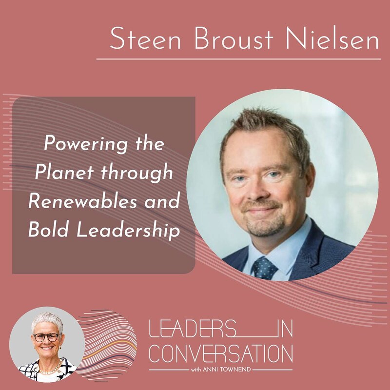 Artwork for podcast Leaders in Conversation with Anni Townend
