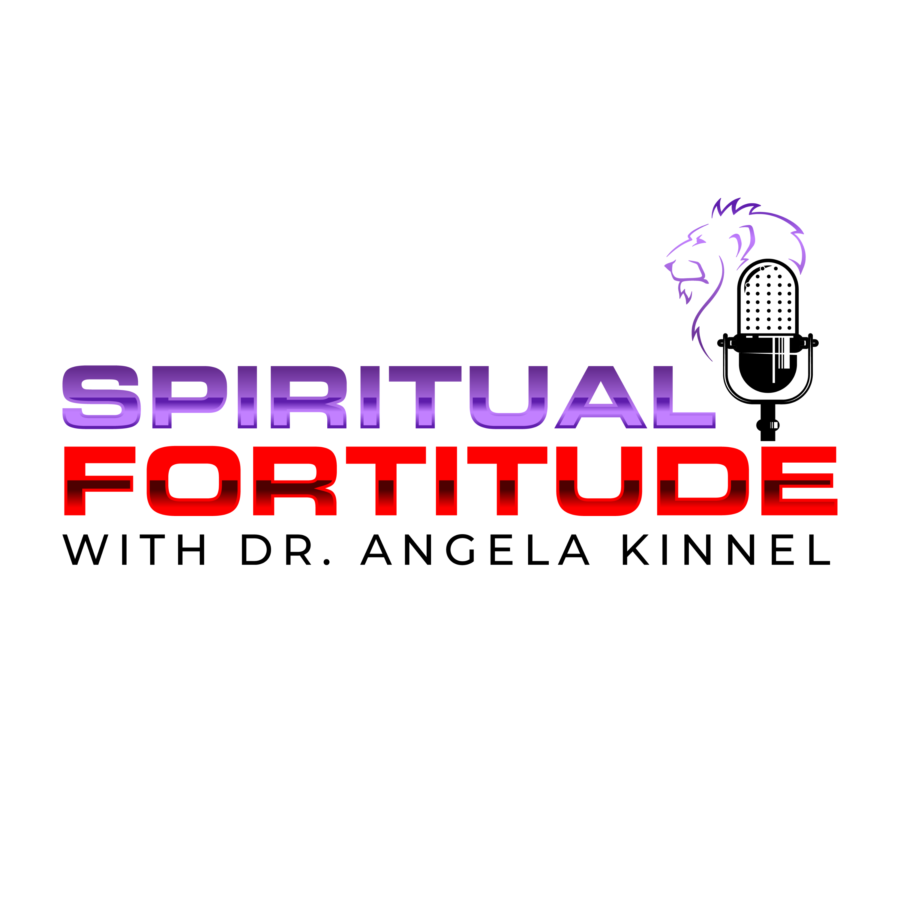 Artwork for Spiritual Fortitude with Dr. Angela Kinnel