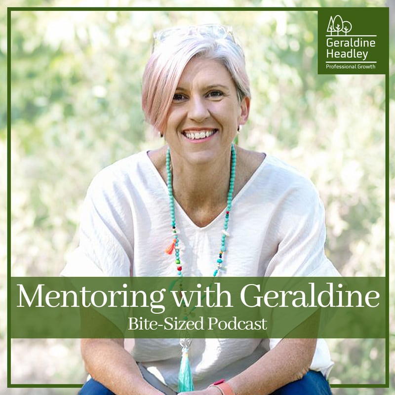 Artwork for podcast Mentoring with Geraldine 