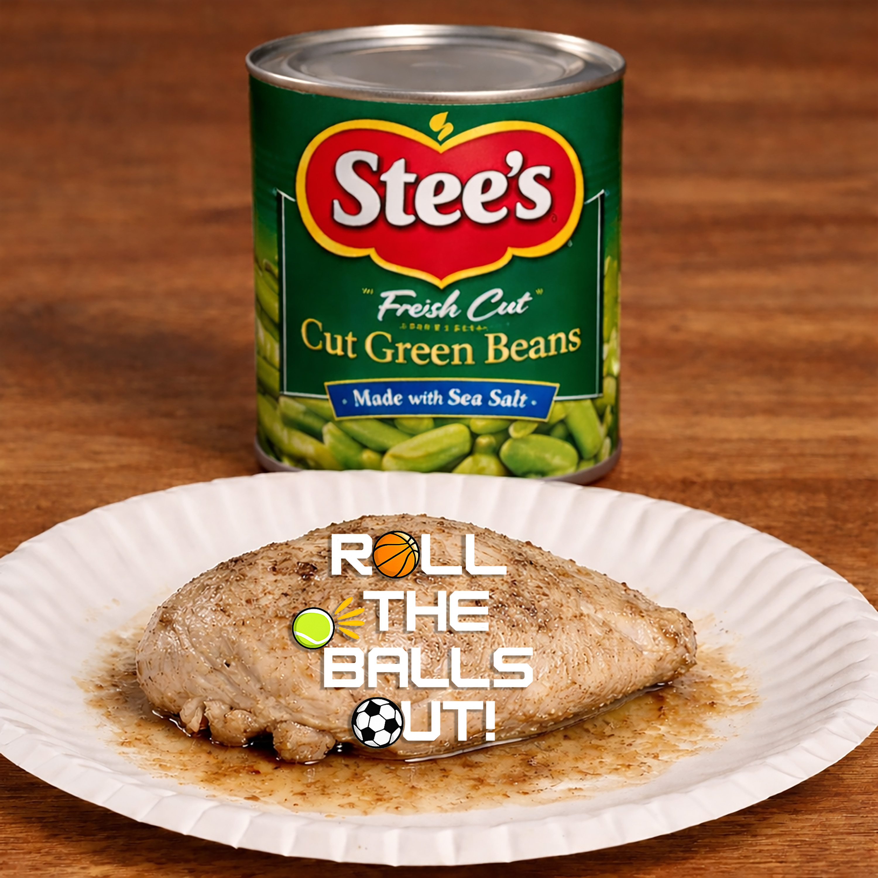 Rubber Chicken and Green Beans Straight From The Can episode artwork