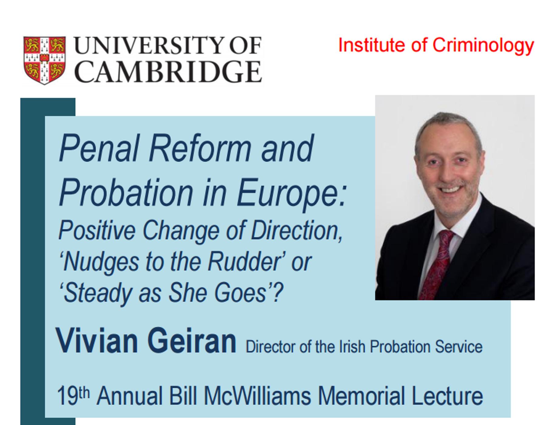 Cambridge Institute of Criminology Podcast