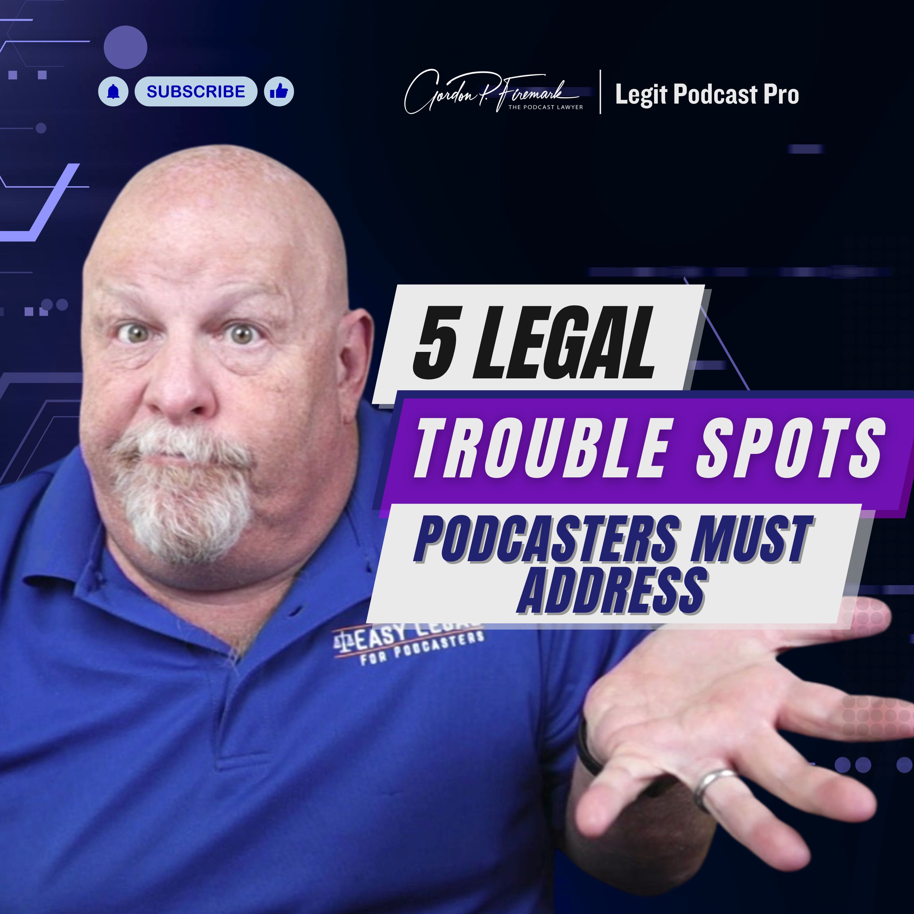 5 Legal Trouble Spots Podcasters Shouldn't Ignore