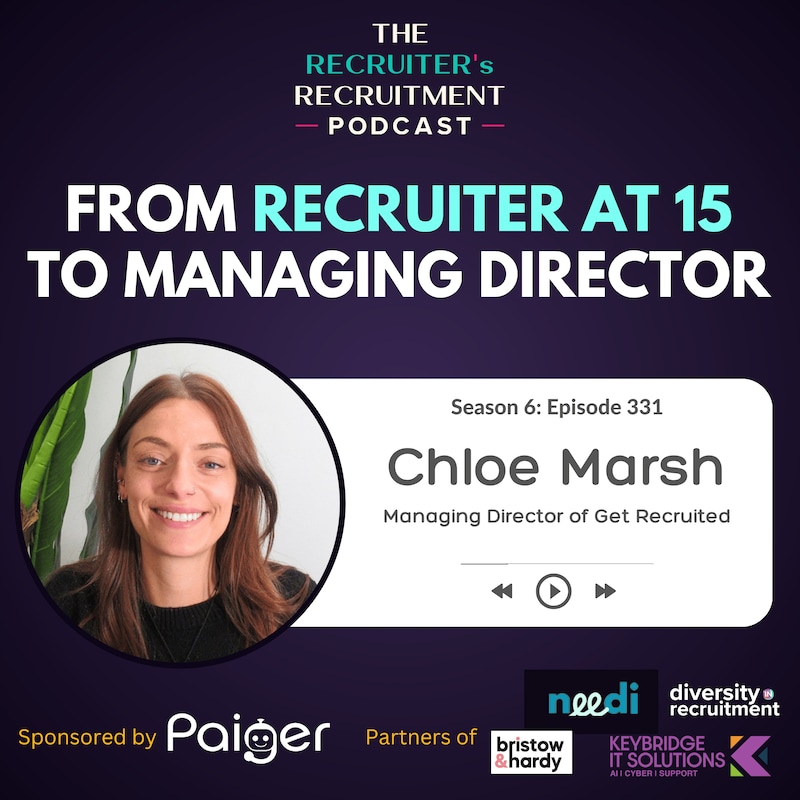 Artwork for podcast The Recruiter's Recruitment Podcast