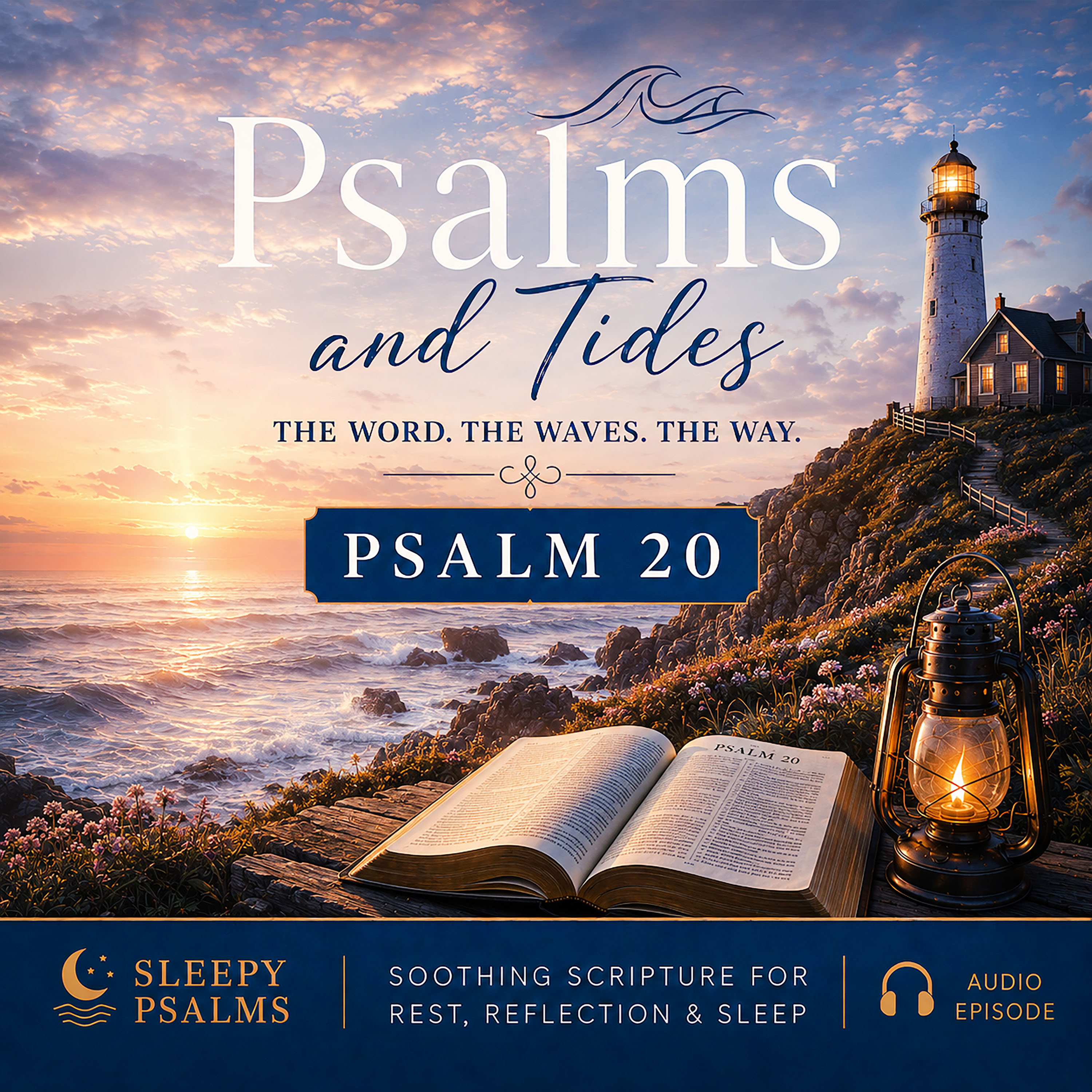 Psalm 20 with Ocean Waves | Psalms and Tides