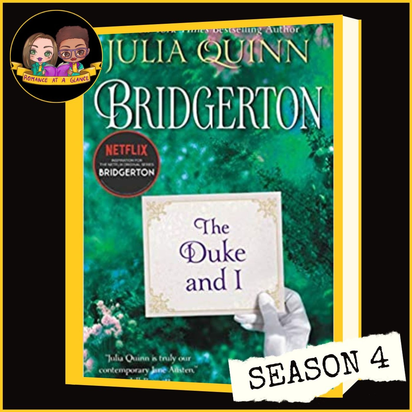 The Bridgertons are in the house! | The Duke and I by Julia Quinn | Fall into Historicals episode artwork