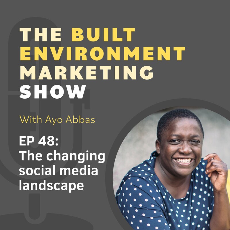 Artwork for podcast The Built Environment Marketing Show:  marketing strategies and tactics for architects and engineers