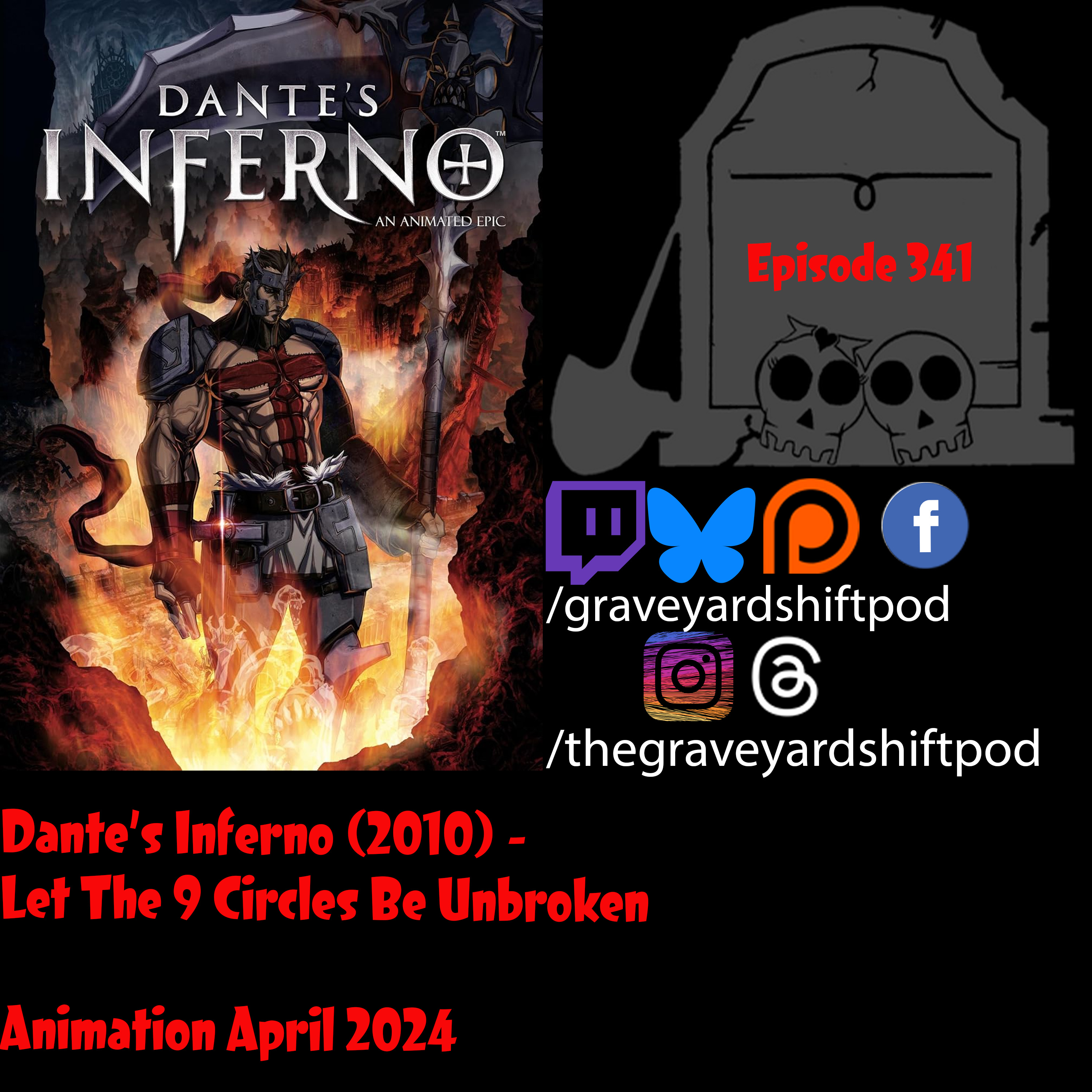 Dante’s Inferno (2010) - Let the 9 Circles Be Unbroken - Animation April 2024