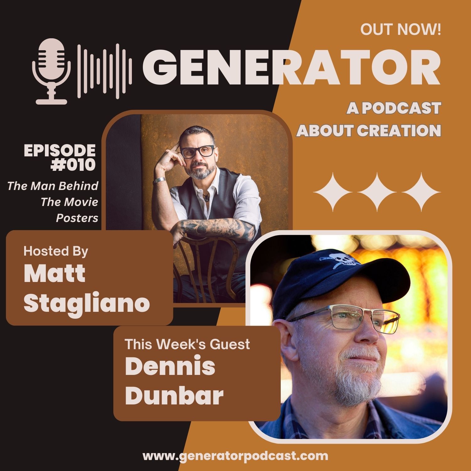 Ep. 010 - Dennis Dunbar - The Man Behind the Movie Posters