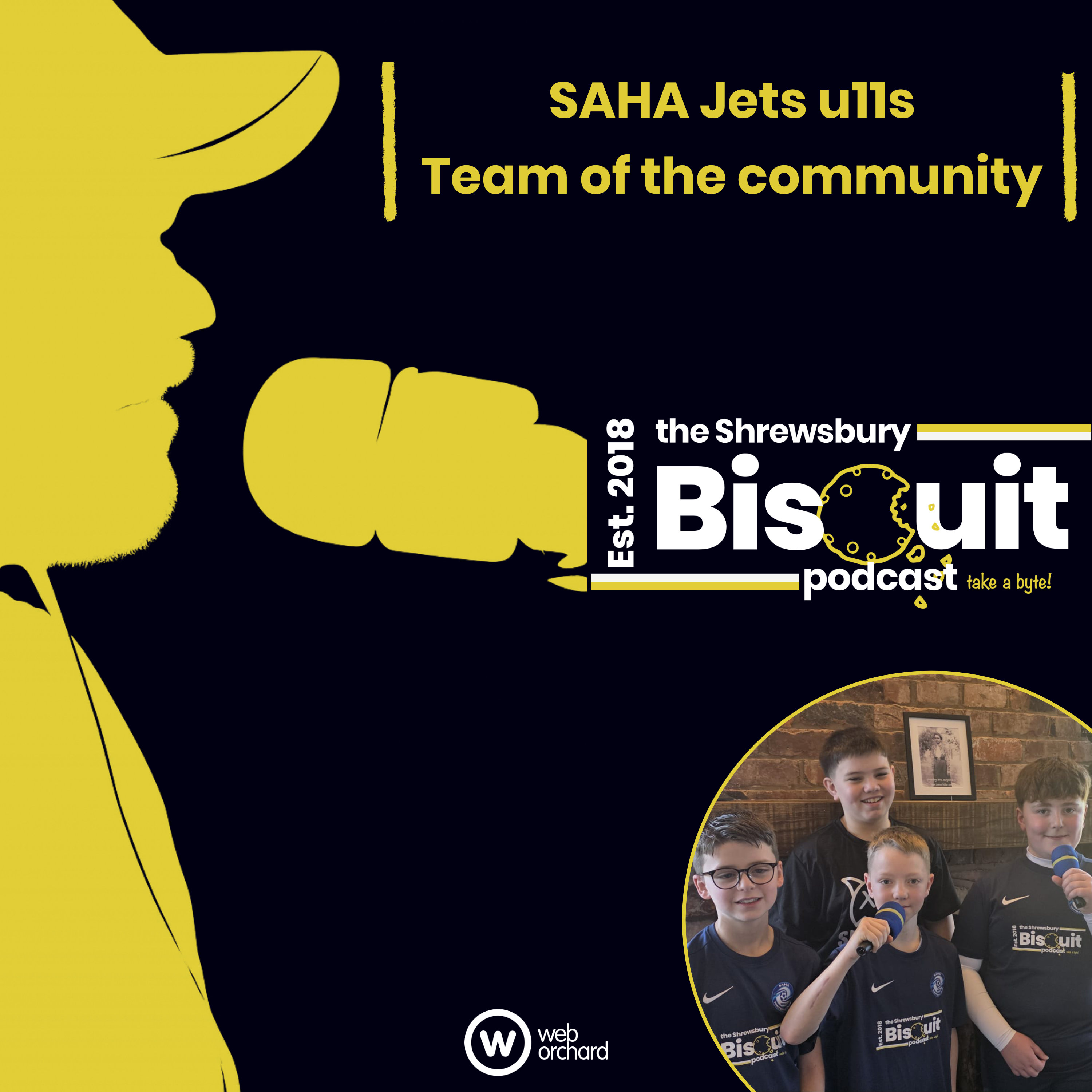 The Shrewsbury Biscuit Podcast: SAHA Jets u11s - Team of the Community episode artwork