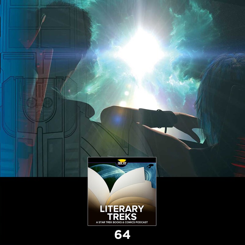 Artwork for podcast Literary Treks: A Star Trek Books and Comics Podcast