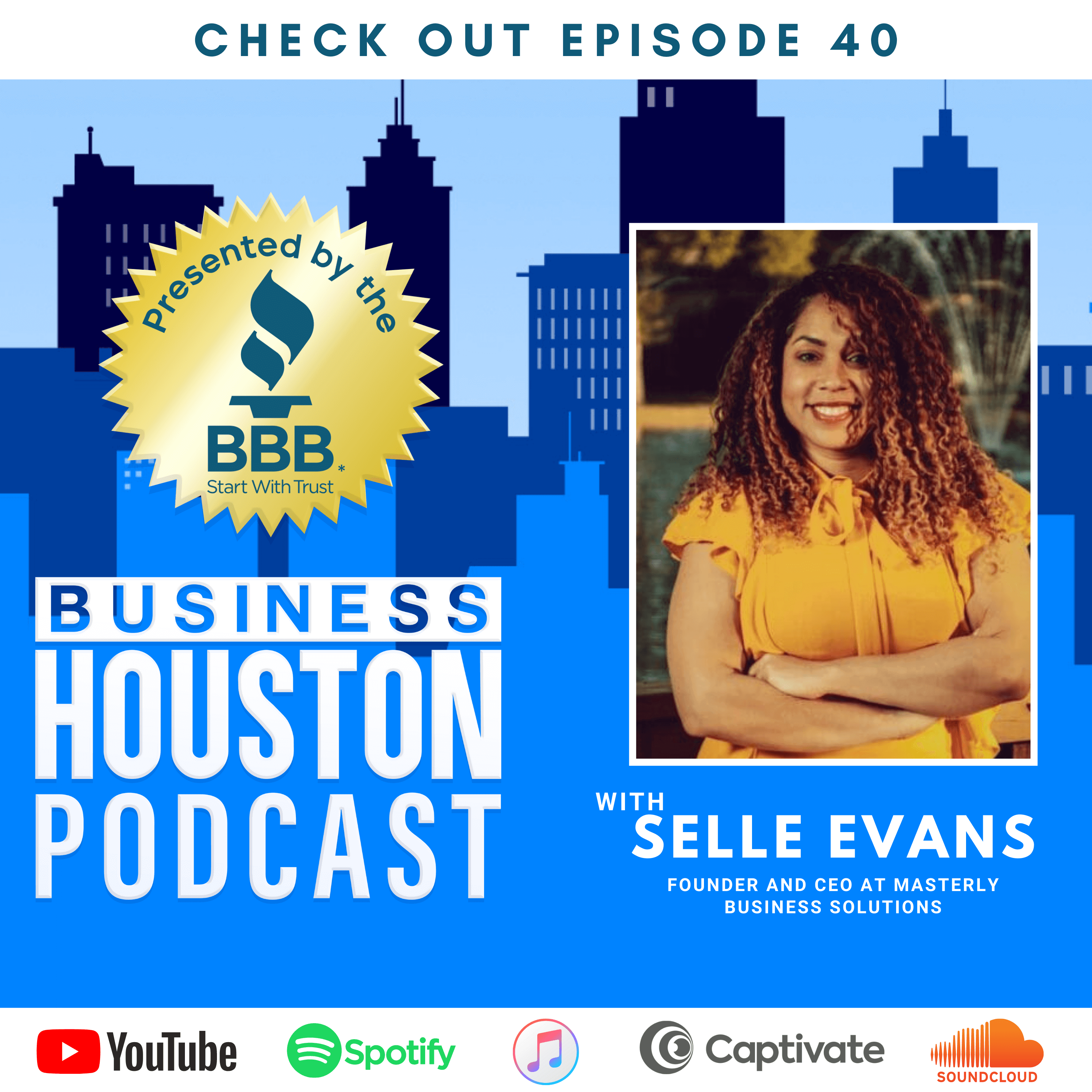 Artwork for podcast Business Houston Podcast