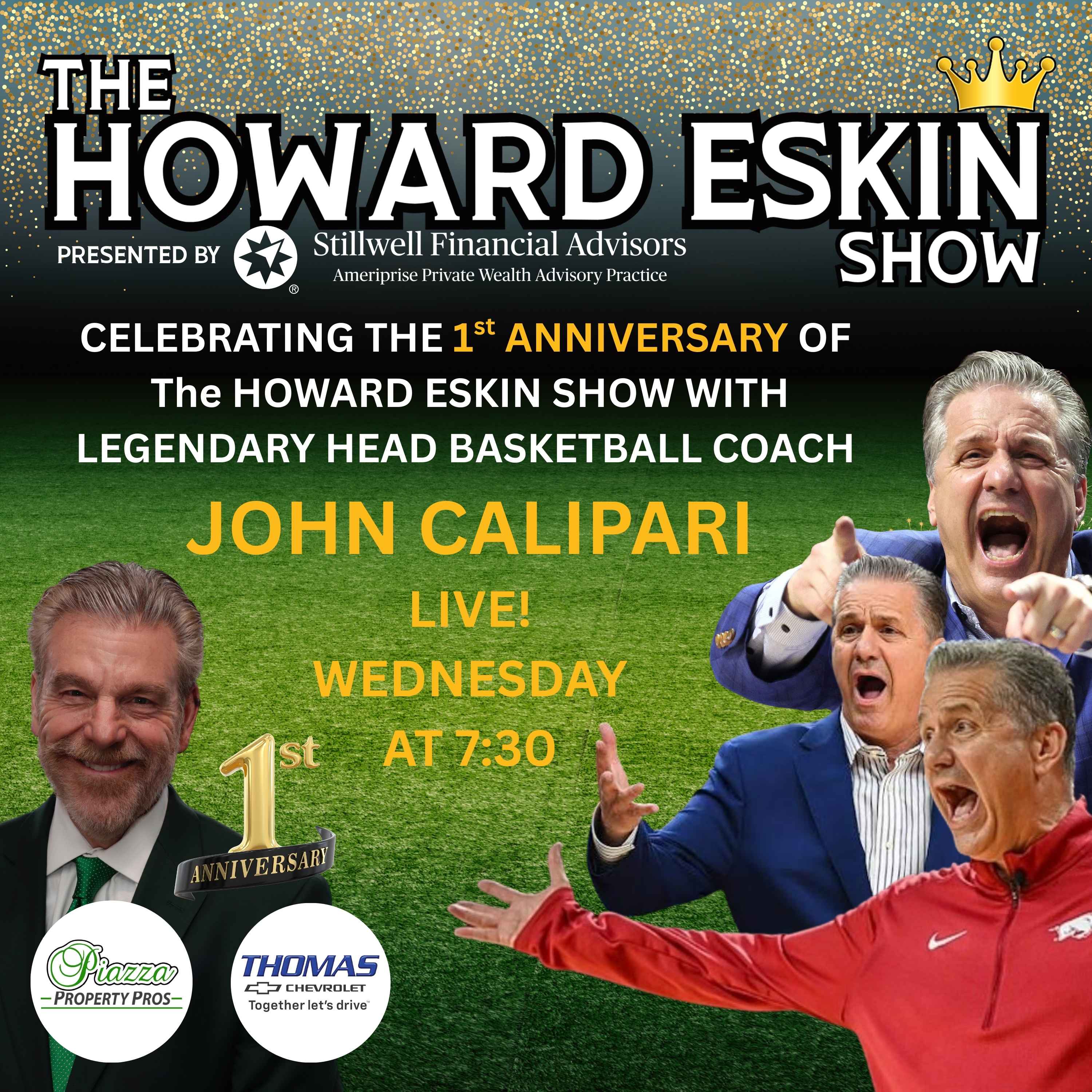 The Howard Eskin Show - #101 - John Calipari episode artwork