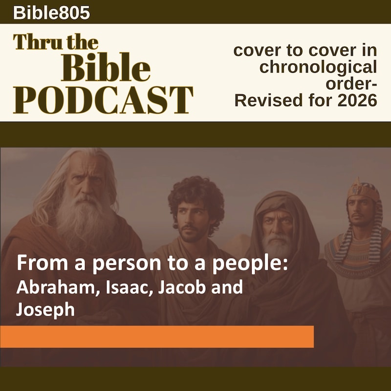 Artwork for podcast Thru the Bible, cover to cover in chronological order