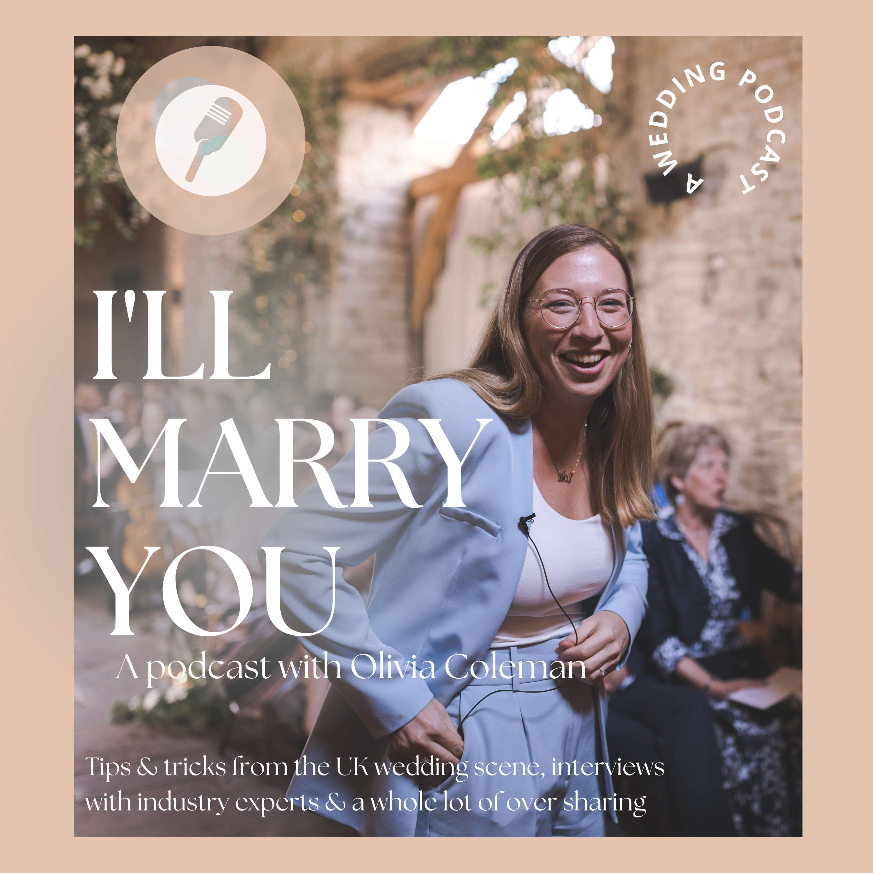 Artwork for podcast I'll Marry You; the UK Wedding Podcast