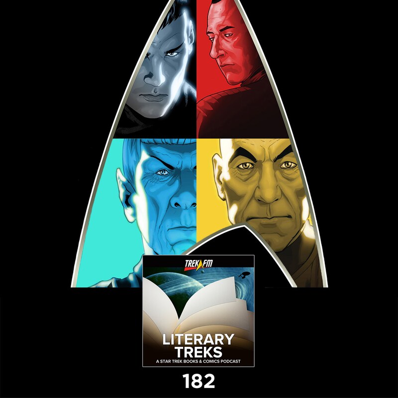 Artwork for podcast Literary Treks: A Star Trek Books and Comics Podcast