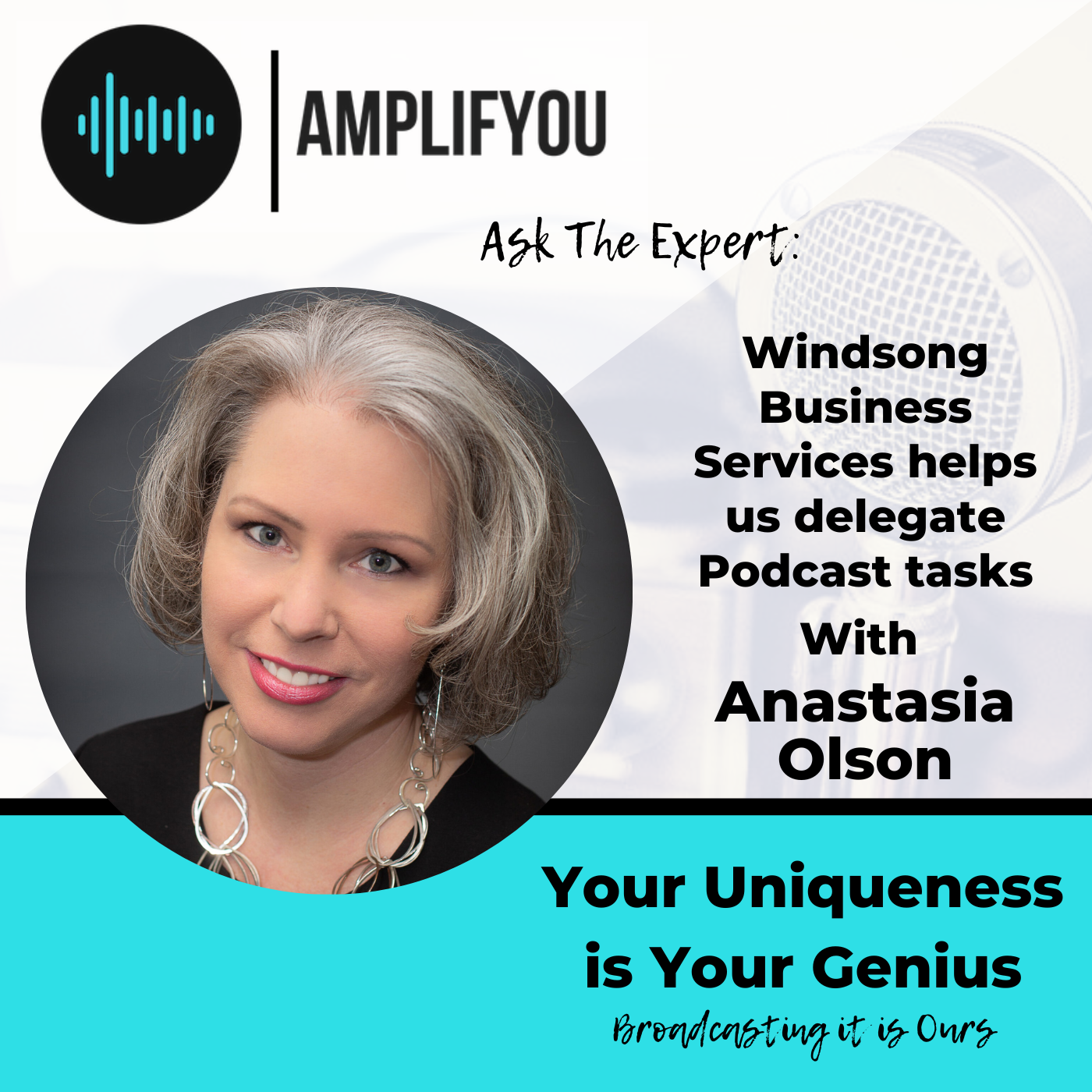 Ask the Expert: Anastasia Olson Windsong Business Services helps us delegate Podcast tasks!