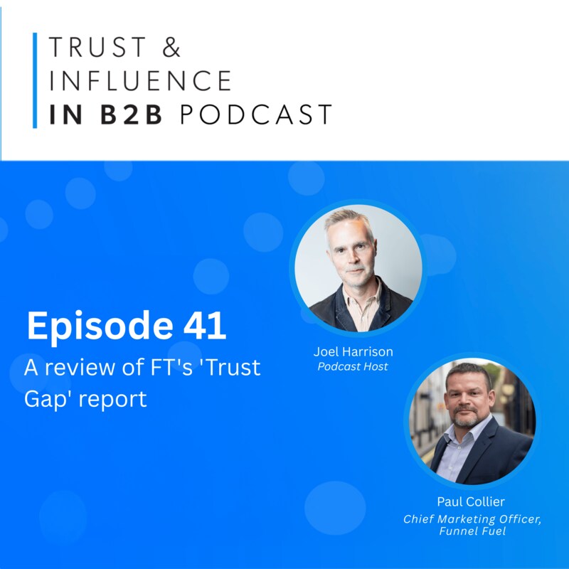Artwork for podcast Trust & Influence in B2B
