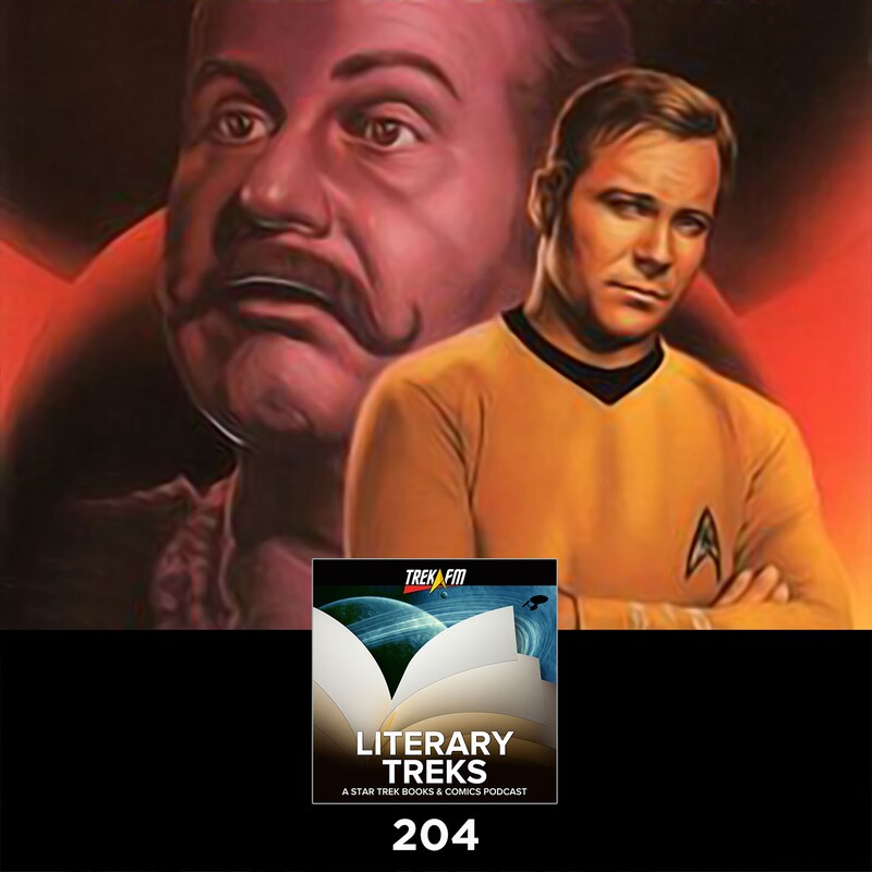 Artwork for podcast Literary Treks: A Star Trek Books and Comics Podcast