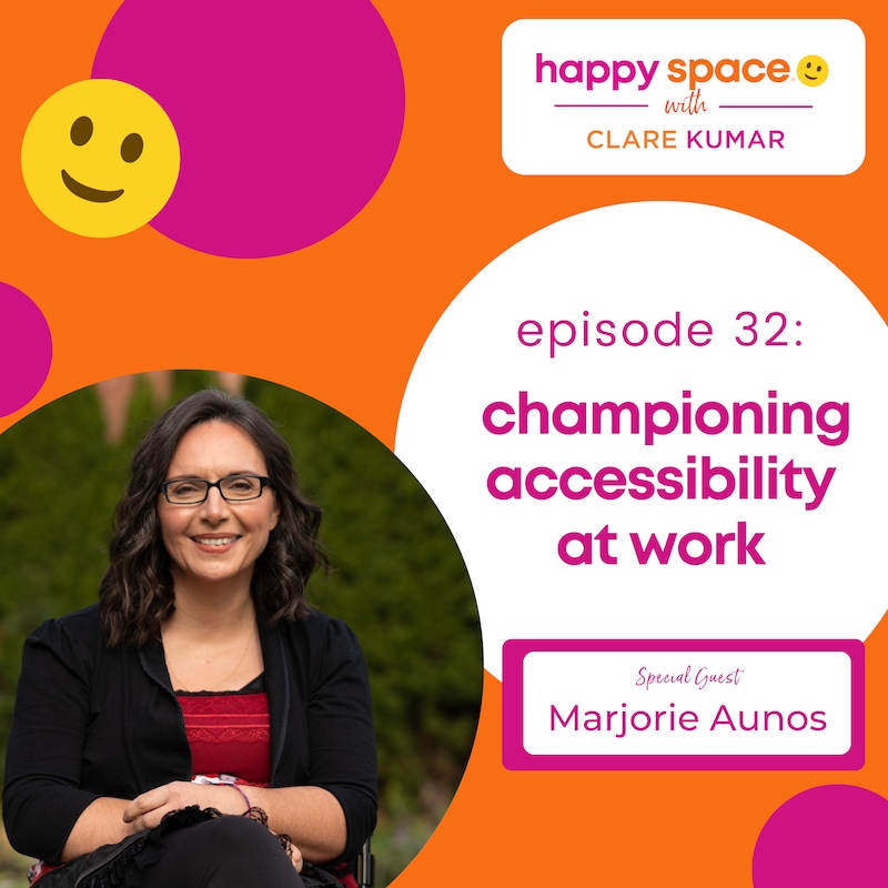 Artwork for podcast Happy Space Podcast with Clare Kumar