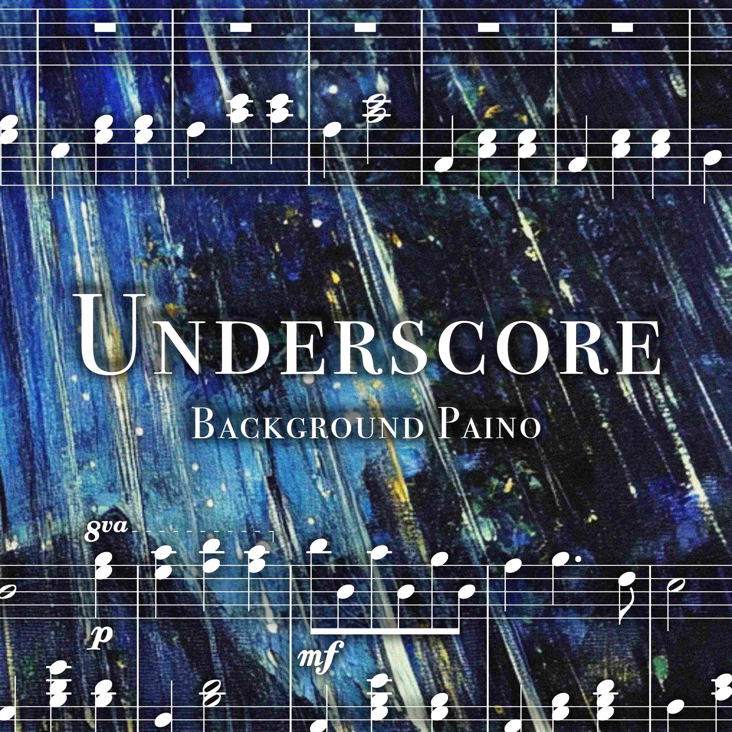 Underscore Background Piano with Distant Rain - 4 Hours - "Midnight Bloom" episode artwork