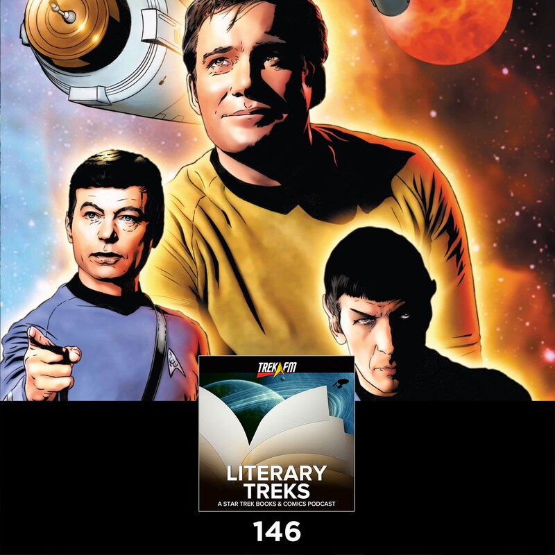 Artwork for podcast Literary Treks: A Star Trek Books and Comics Podcast