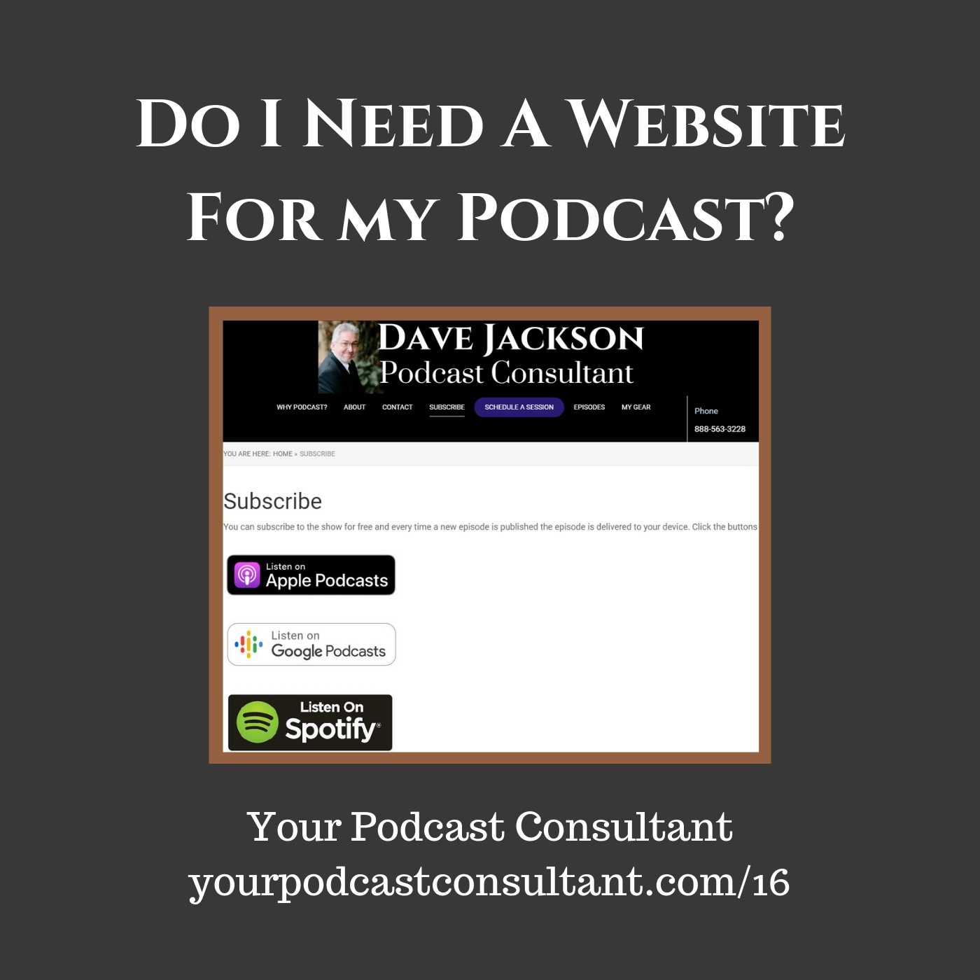 Do I Need a Website for My Podcast?