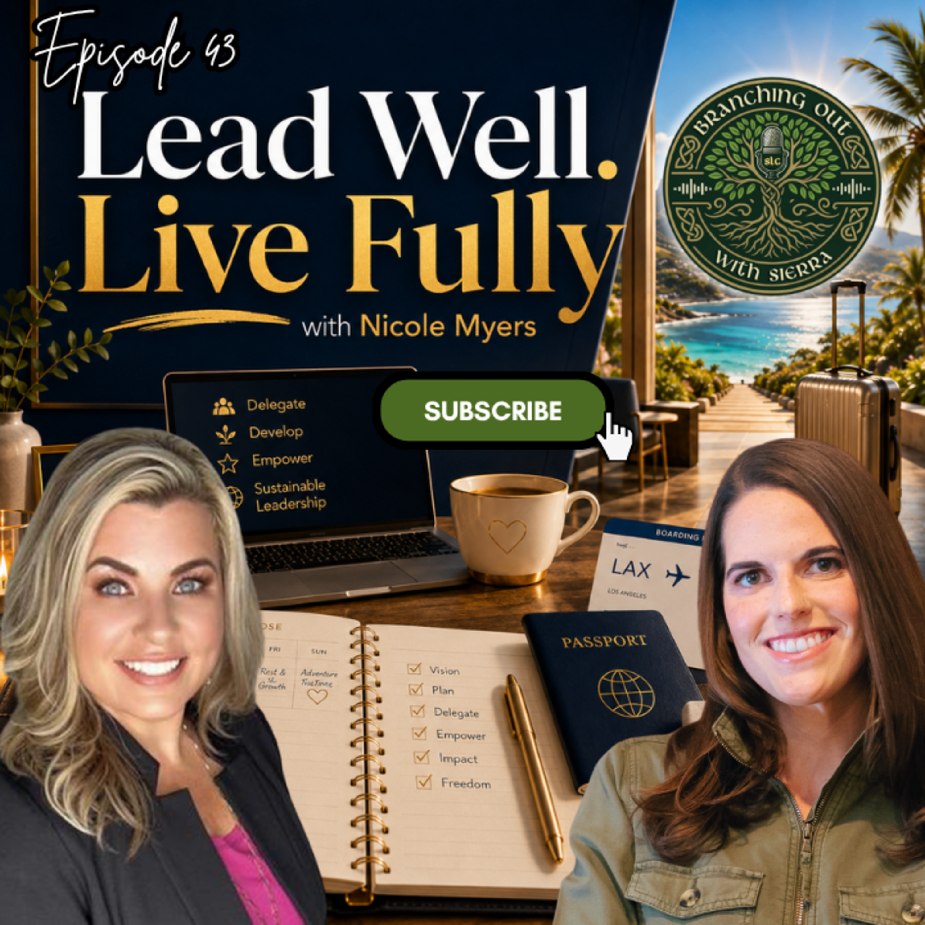 Episode 45: “Lead Well. Live Fully” with Nicole Myers episode artwork