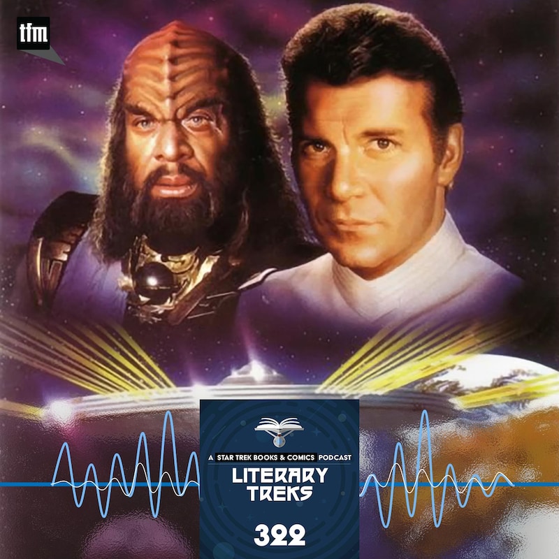 Artwork for podcast Literary Treks: A Star Trek Books and Comics Podcast