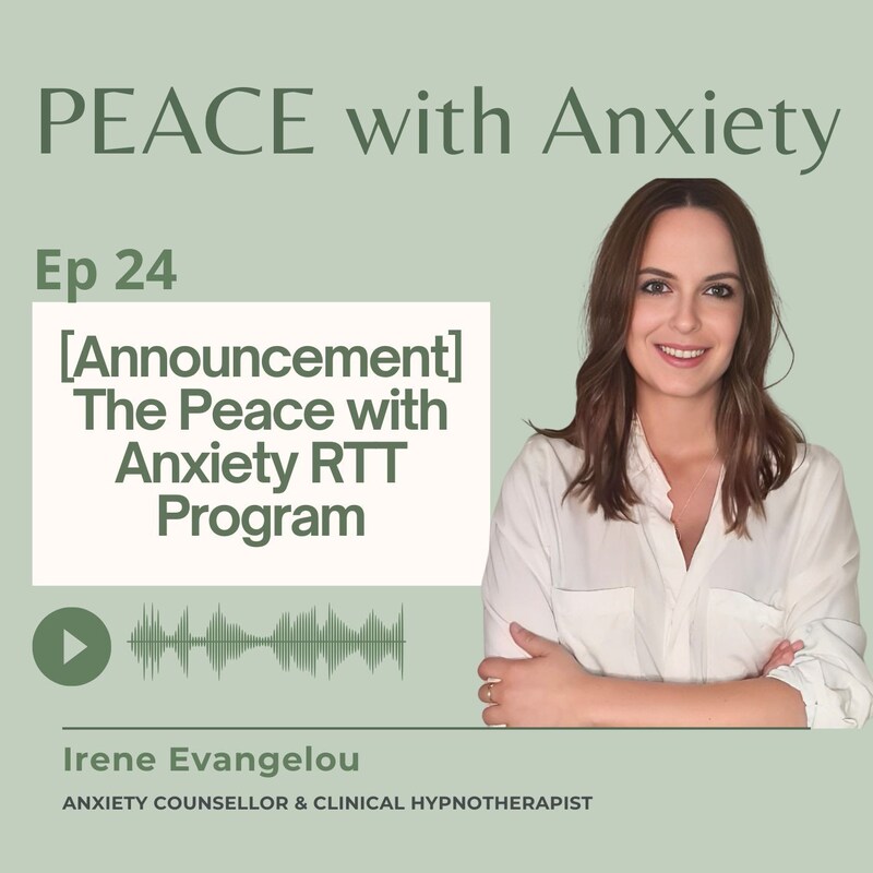 Artwork for podcast PEACE with Anxiety: Heal High functioning Anxiety and Overthinking
