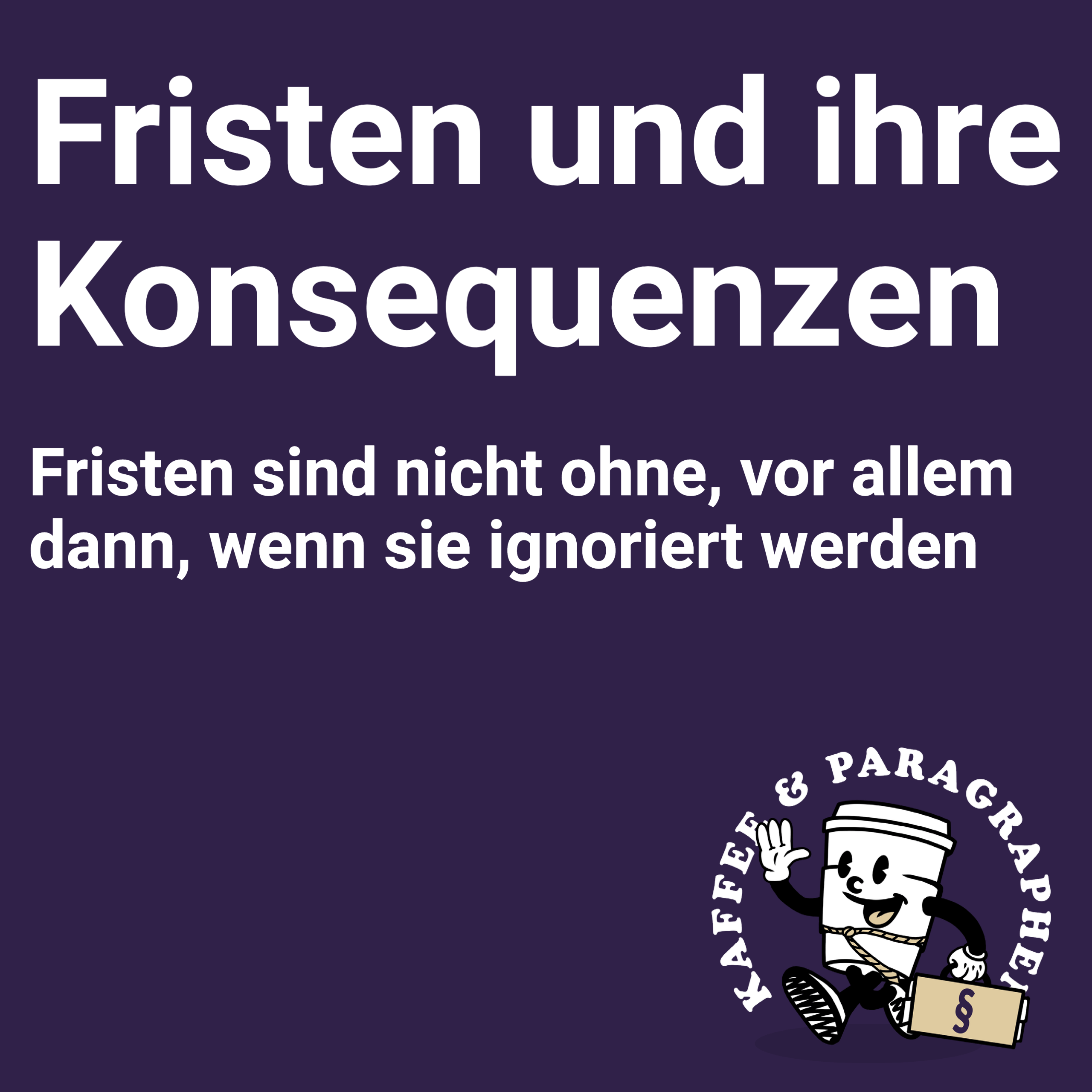 Kaffee & Paragraphen